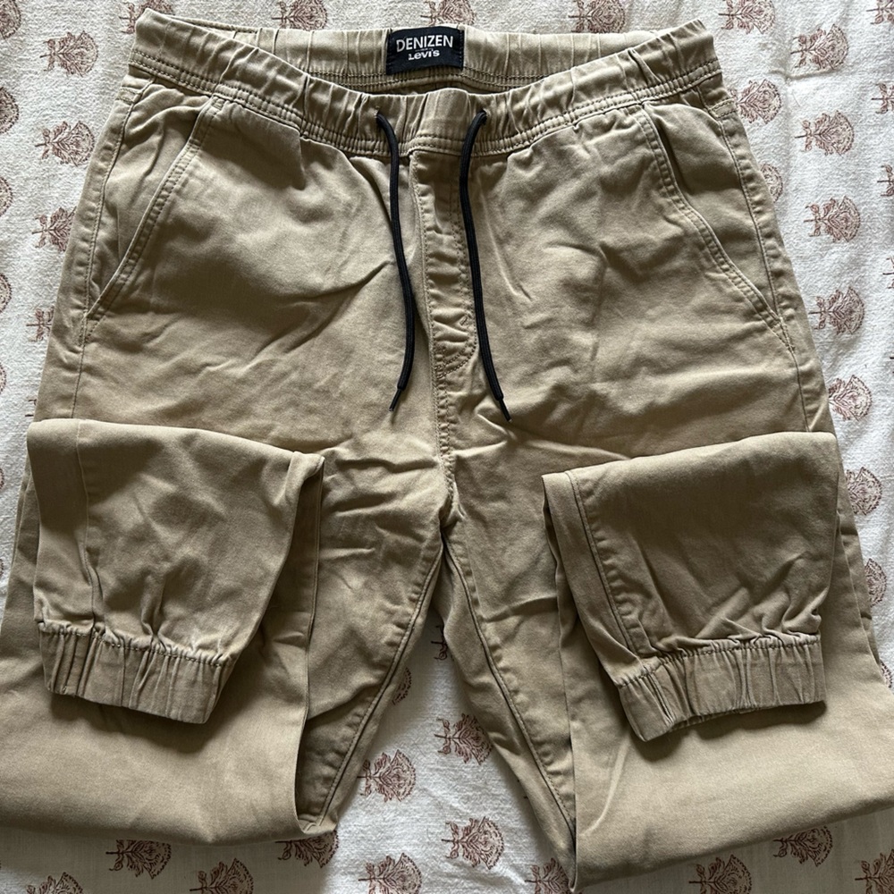 Denim & Co. Khaki Jogger Pants